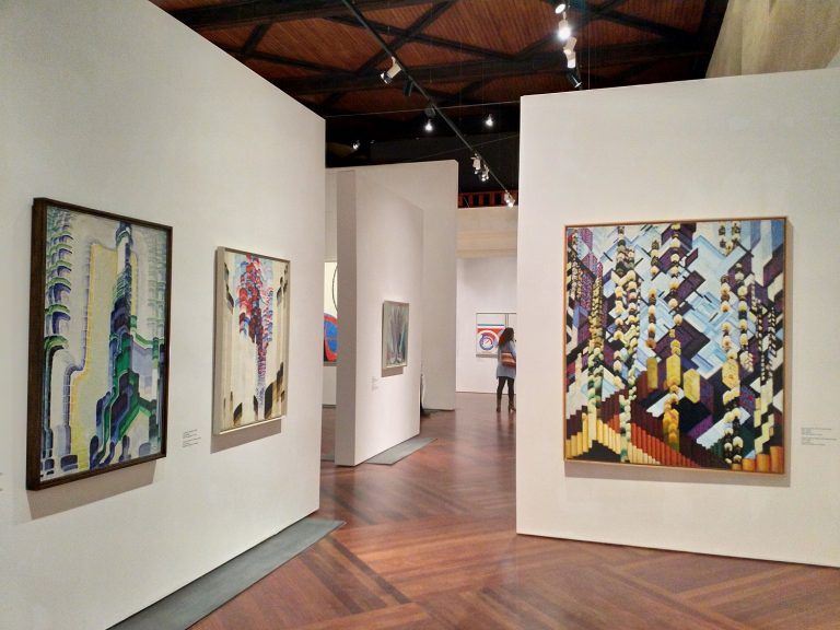 Paintings by František Kupka, exhibition Prague 2018