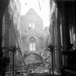 Emauzy monastery damaged on February 14th 1945